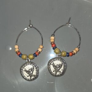 Pocohontas "Flit" Hoop Earring